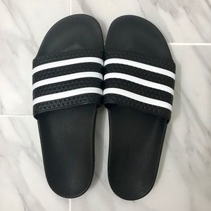 Adidas Black Slides